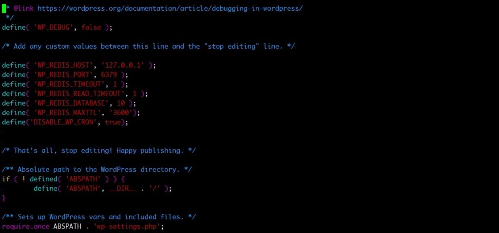 Wordpress Redis Object Cache 外掛設定不同 Database 的方式 redis wp config