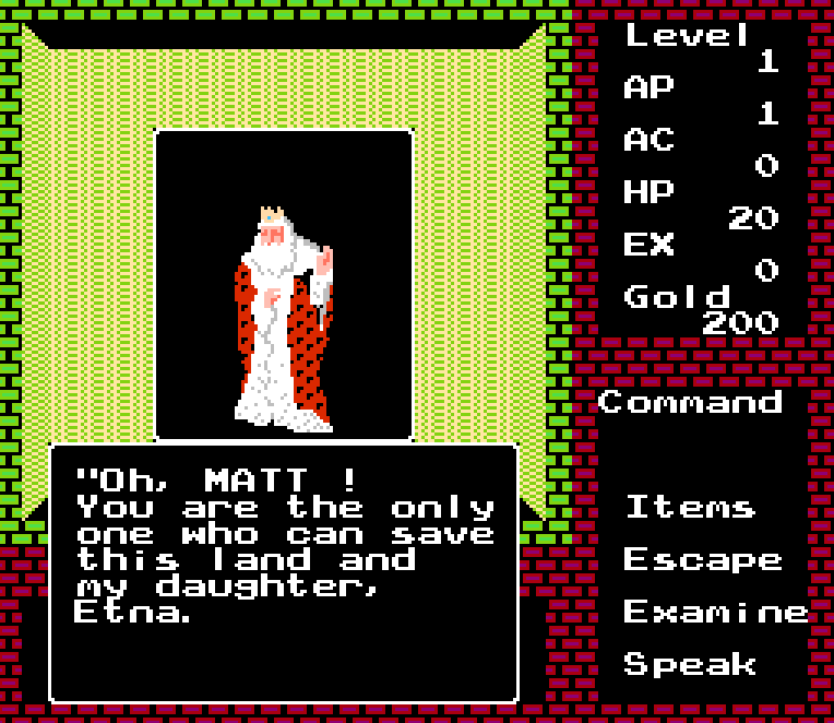 Deep Dungeon_game_start