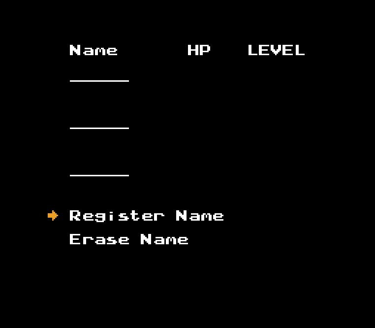 Deep Dungeon_register