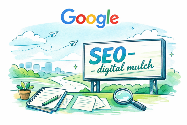 Google’s John Mueller 說：如果文章內容只是為了 SEO 而存在而沒有真正幫助讀者，那它就像「數位垃圾」一樣，終究會被淘汰