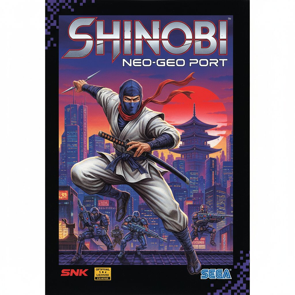 Batocera 新增 Libretro Geolith core Shinobi NeoGeo Port