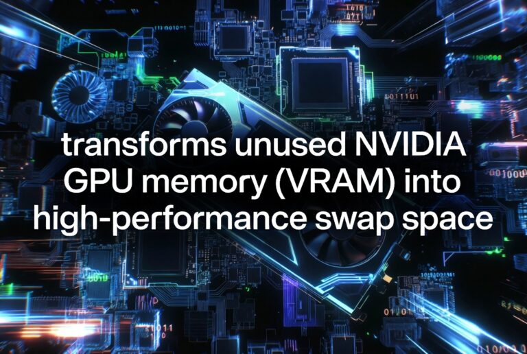 NBD-VRAM：將 NVIDIA 顯示卡的 VRAM（顯示記憶體）用於 Linux 的交換分頁空間