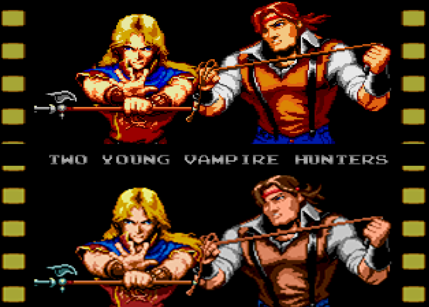 Castlevania Bloodlines Enhanced Colors