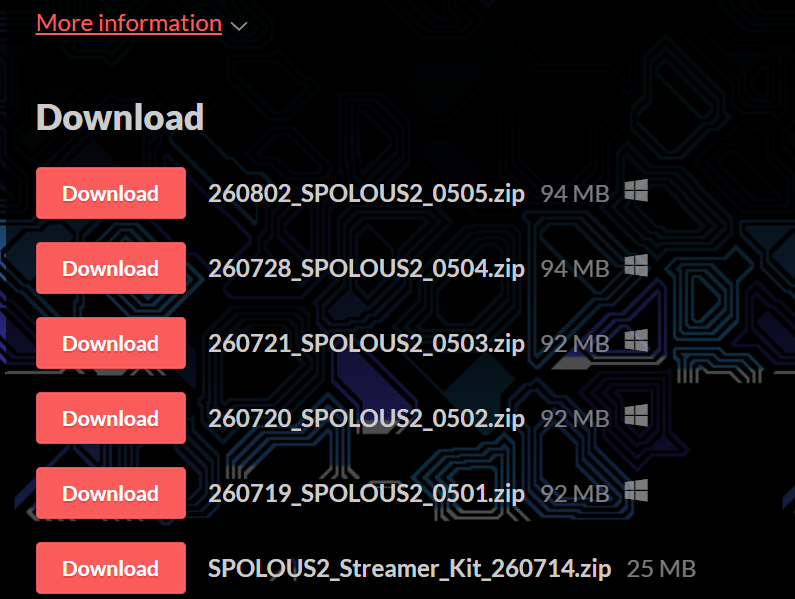 同人宇宙巡航艦 - Spolous II 0505 版已發佈 Spolous II download
