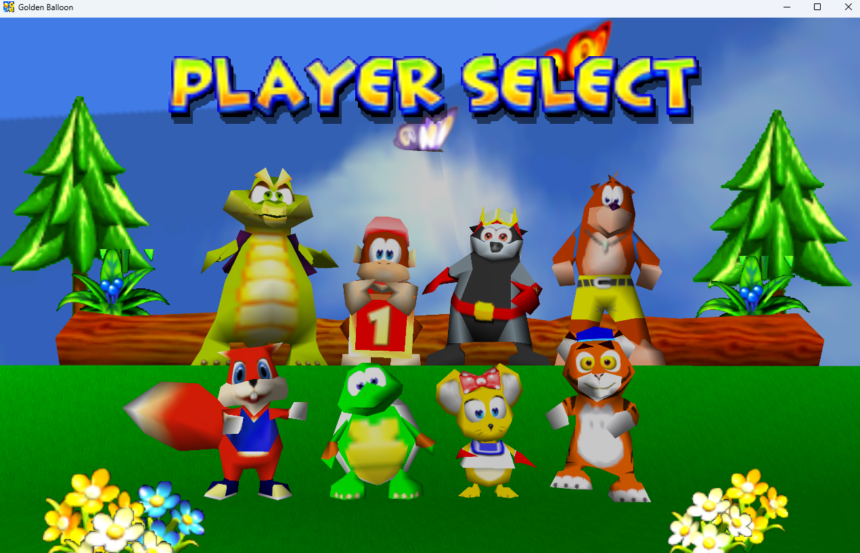N64 迪迪剛賽車 PC 版已可免費下載遊玩 The PC version of N64s Diddy Kong Racing is now available for free download and play