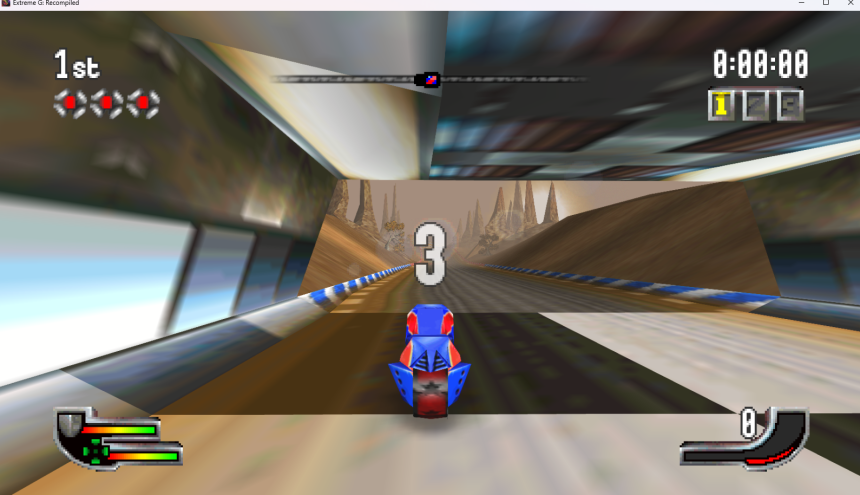 N64 極限摩托車 - G (Extreme-G) PC 版已發佈 N64 極限摩托車 - G (Extreme-G) PC 版已發佈