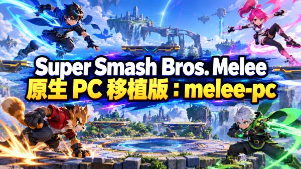 GameCube Super Smash Bros. Melee 原生 PC 移植版：Windows／Linux／Android 都能下載玩