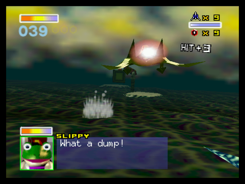 Star Fox 64 for Sega Dreamcast 遊戲畫面