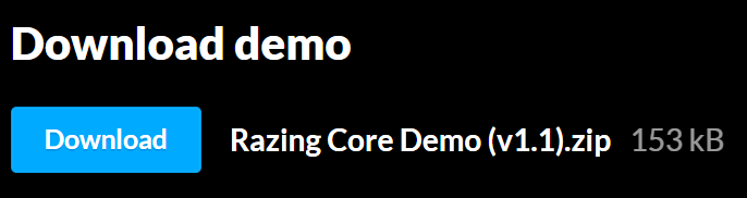 SEGA SMS 新射擊遊戲遊戲 Razing Core 下載 DEMO