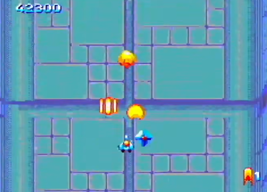 SEGA SMS 新射擊遊戲遊戲 Razing Core 遊戲畫面