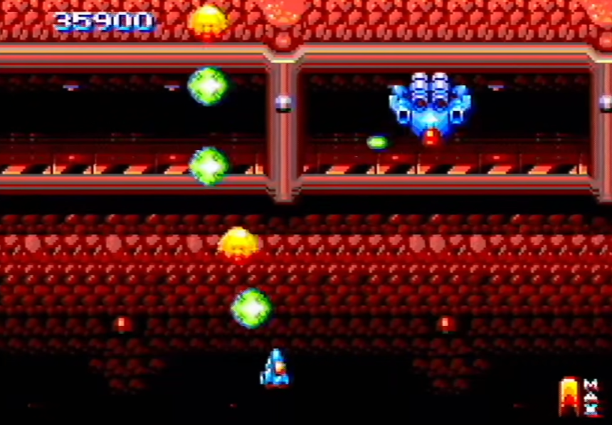 SEGA SMS 新射擊遊戲遊戲 Razing Core 遊戲畫面