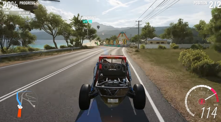 極限競速  PC 版遊戲畫面