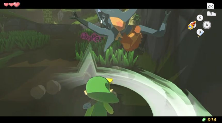 WiiU《薩爾達傳說 風之律動 HD》原生 PC 移植版遊戲畫面