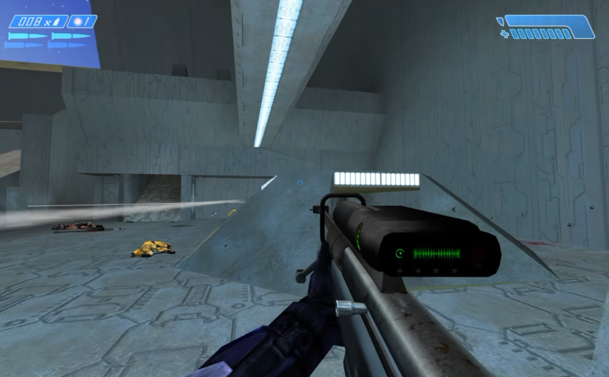 XBOX Halo: Combat Evolved 原生 PC 版遊戲畫面
