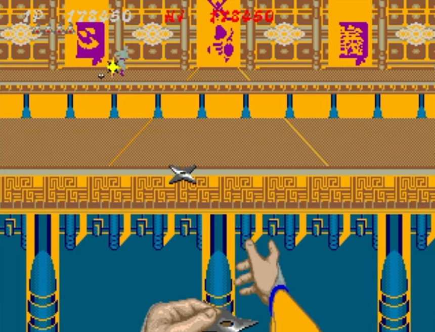 Shinobi Mega Drive 遊戲畫面