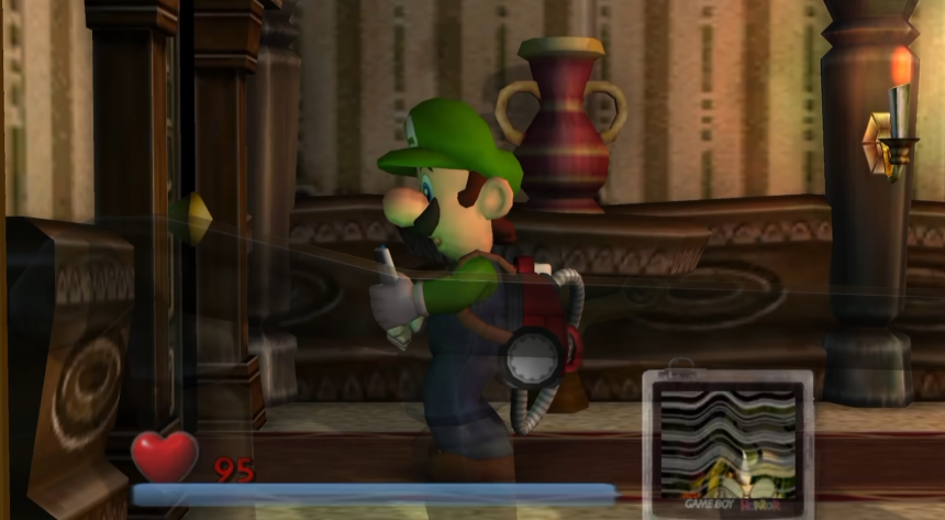 GameCube 路易吉洋樓 PC 版!支援超寬螢幕、高幀率與強化光影。現已可下載。 路易吉洋樓 PC 版遊戲畫面
