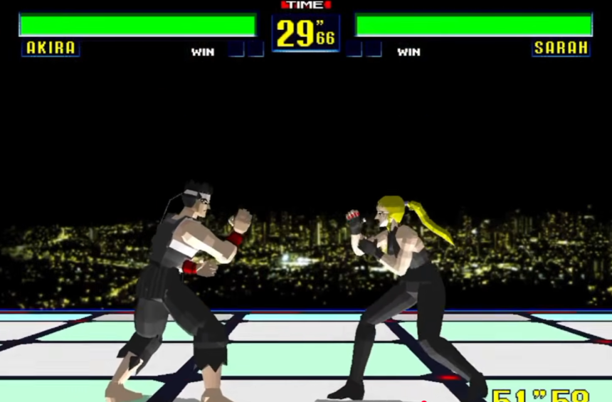 VR 快打 大型電玩原生 PC 版遊戲畫面