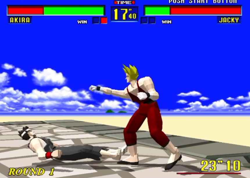 VR 快打 大型電玩原生 PC 版遊戲畫面