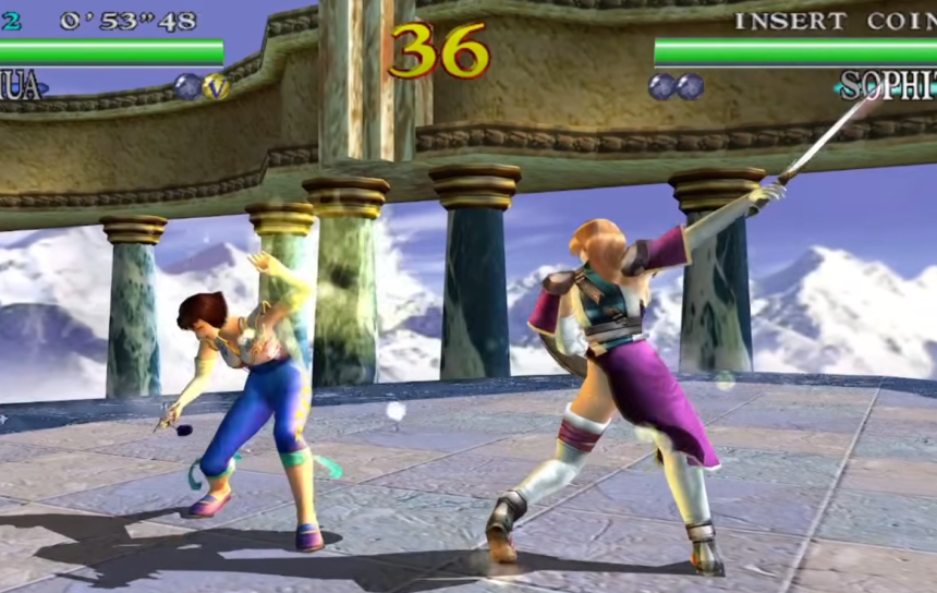 SoulCalibur Windows 版遊戲畫面 