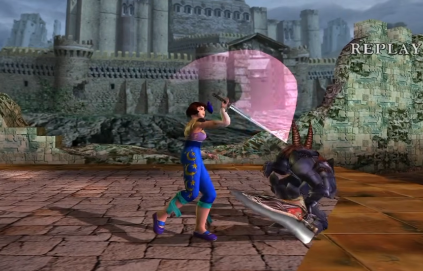 SoulCalibur Windows 版遊戲畫面 